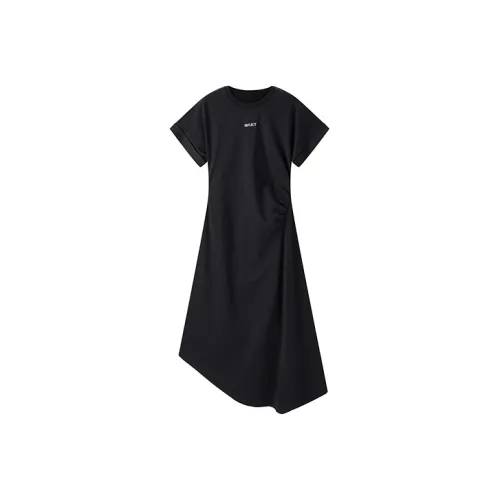 PEACEBIRD Женские Платья с Короткими Рукавами