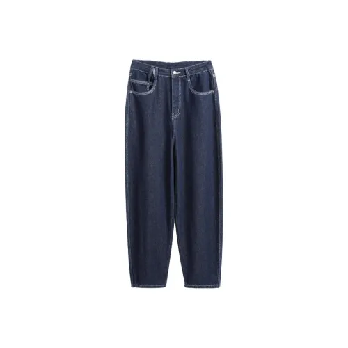 RANYUCHUN Темно-синий женский джинсы