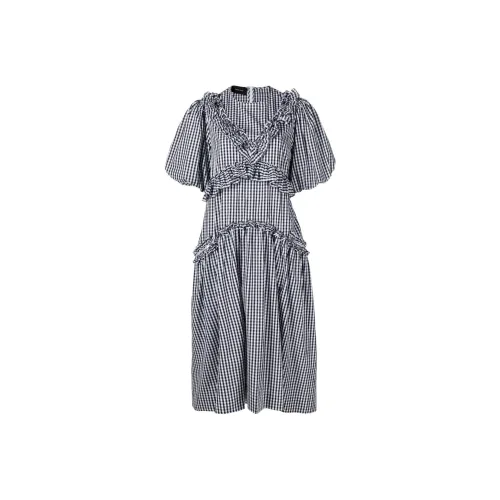 SIMONE ROCHA Многоцветные Женские Короткие Платья с Рукавами