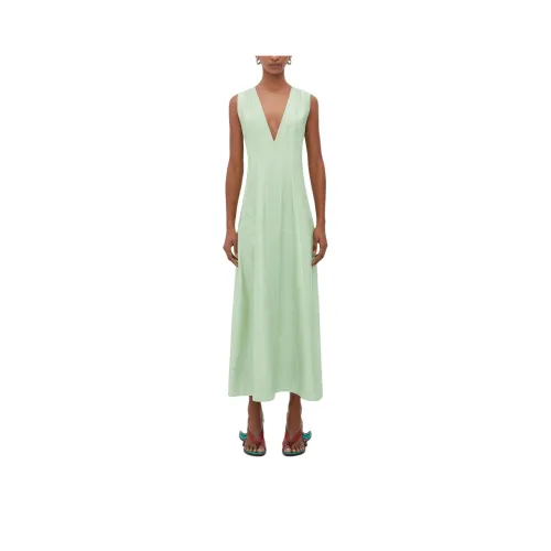 Bottega Veneta SS24 Sleeveless Dress Women's Fresh Mint