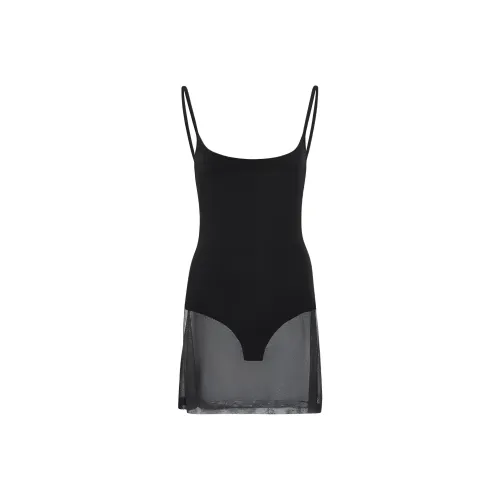 Jacquemus 2024 Autumn/Winter Collection Черный/Черный Женские Слиплатья