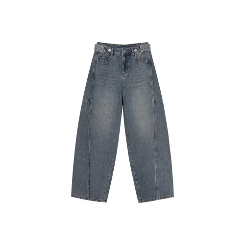 EPTISON WOMAN Джинсы Женские Джинсовый Синий