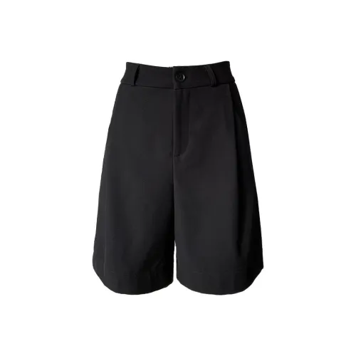 Lulupeach Повседневные шорты Женские Черные