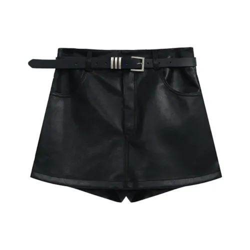 PASSCODIO Повседневные шорты женские черные