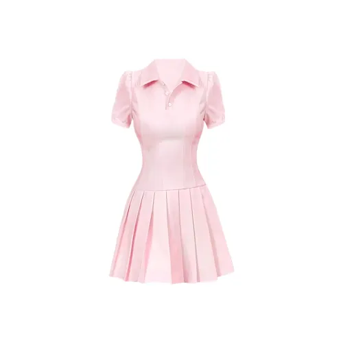 Yvetteclassic Короткое платье с короткими рукавами женское