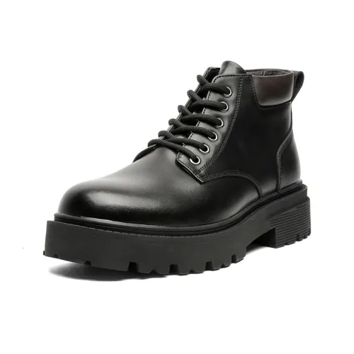 Lanza Мужские ботинки Martin, черные