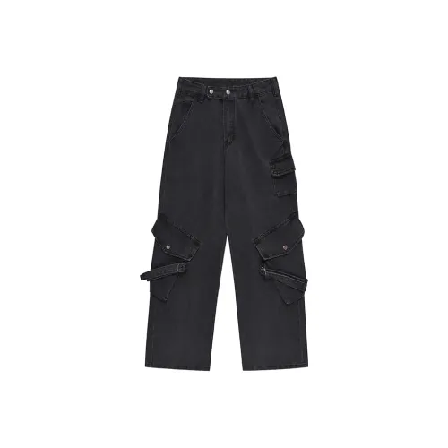 YOOTDS Все Season Все Джинсы Унисекс Черный