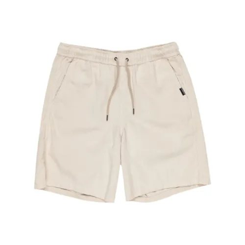 Quiksilver Экрю Мужские Повседневные Шорты