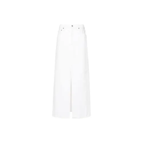 AGOLDE Деним Длинная Юбка Женская Белая