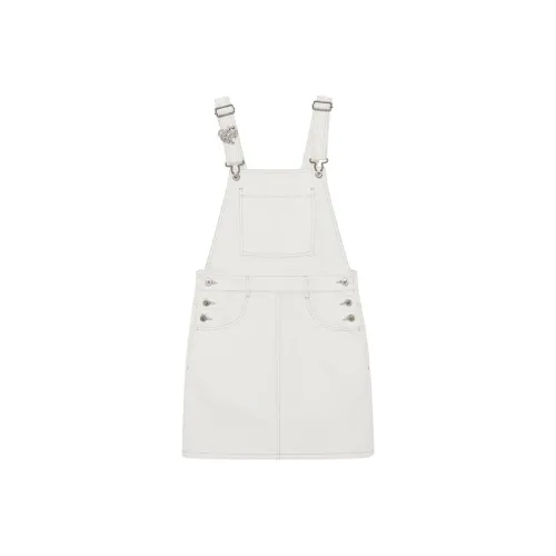 d'zzit Slip Платье Женское Белое