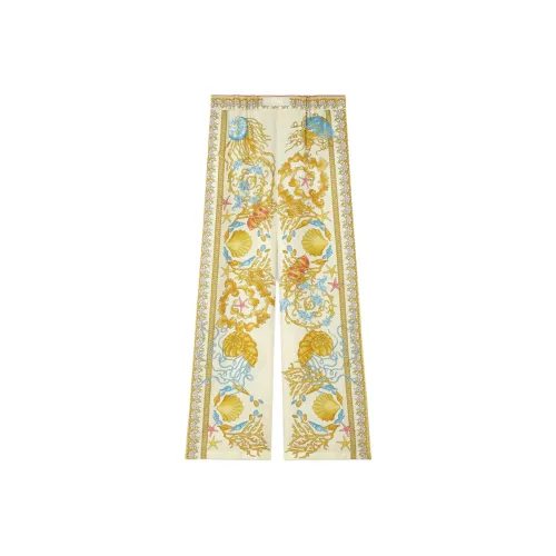 VERSACE Barocco Повседневные брюки Женские Многоцветный