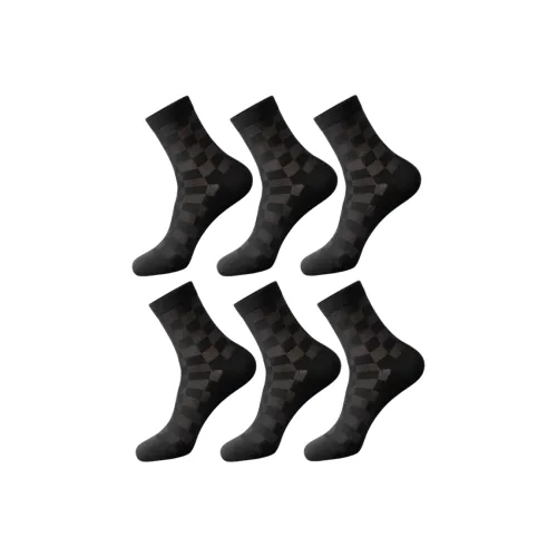 LUYOUYE Носки Crew Мужские упаковка из 6 пар