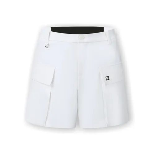 FILA белые женские повседневные шорты