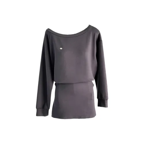 IQC Женские Длинные Платья с Рукавами