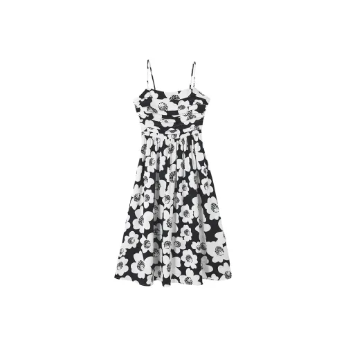 XIANGYING Slip Платье Женское Черное