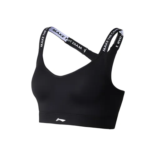 LINING Новый стандартный черный Женское спортивное белье