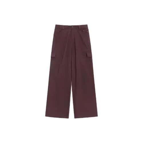 Fragment Cargo Pants Women's Coffee Red