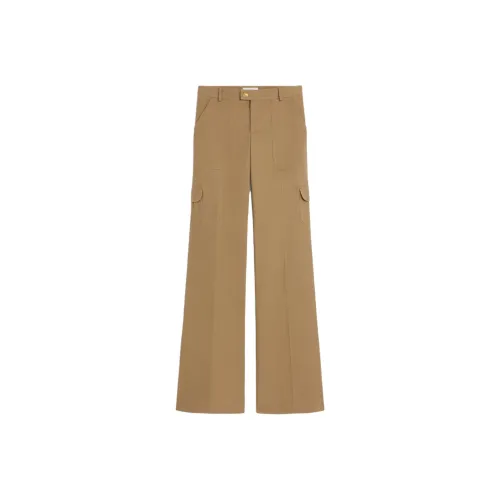 CELINE Карго Брюки Женские CAMEL