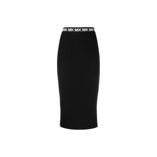MICHAEL KORS Повседневный Длинный Юбка Женские Черный