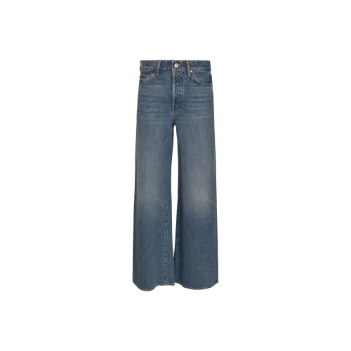 Mother Синие Женские Джинсы