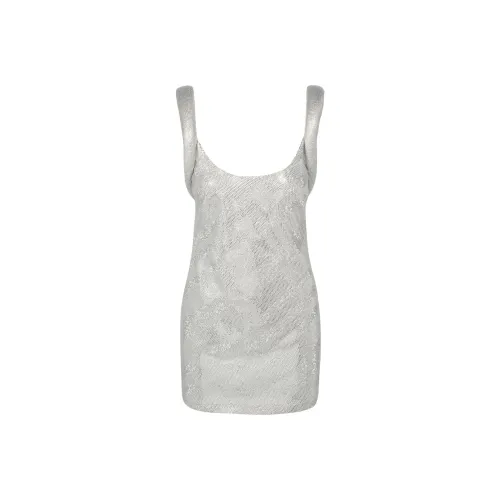 VERSACE Без рукавов Платье Женское Белое