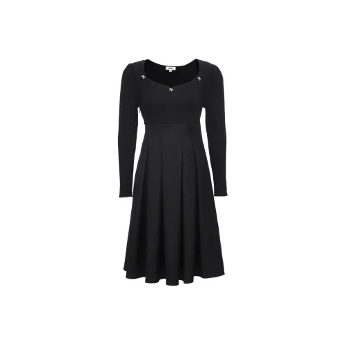 ONLY Длинное платье с длинными рукавами женское