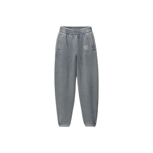 alexander wang ACID Wash Туманный Женские Вязаные Тренировочные Брюки