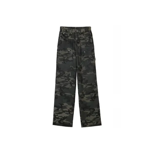 V.W.U Женские джинсы с камуфляжем