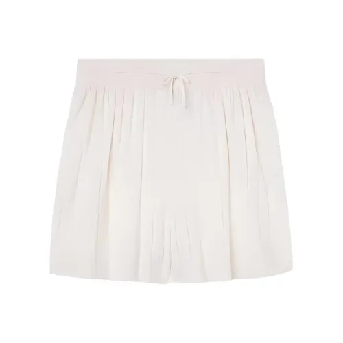 Loro Piana Белые Женские Повседневные Шорты