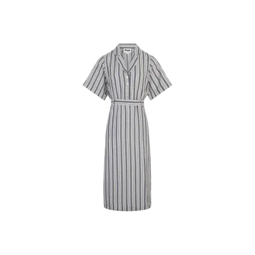 Rouje RACHIDA Платье Короткое с Длинными Рукавами Женское Песочного Цвета