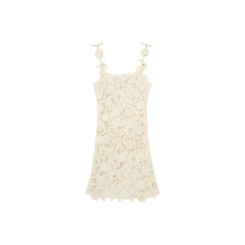 Blumarine Slip Платье Женское Белое