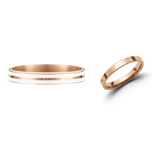Daniel Wellington Сплав Застежка на кнопки Позиционирование стиля CLOSED End Star Ring Набор Унисекс