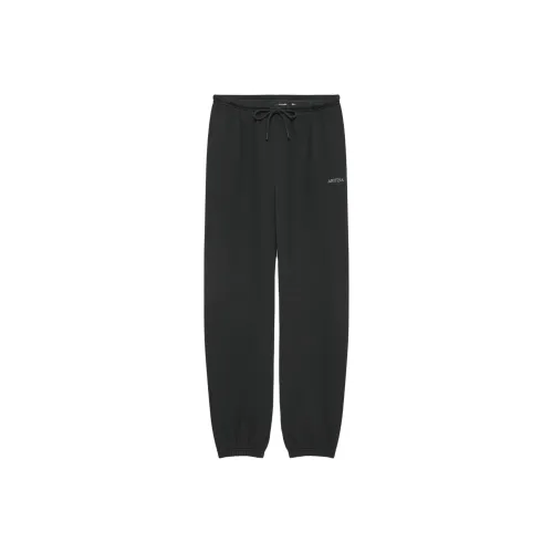 ARITZIA Sweatfleece Cozy Флис Mega FlutterTM Jogger Вязаные Тренировочные брюки Женские Черный