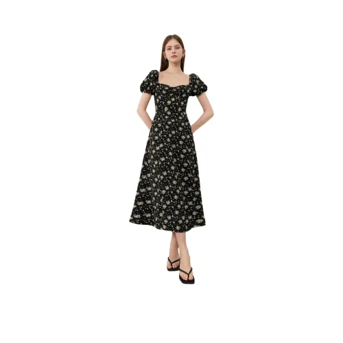 DPLAY Короткий рукав Платье Женское Southern Французский Мятный