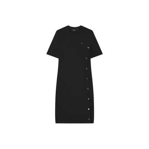 FILA Черное Женское Короткое Платье с Рукавами