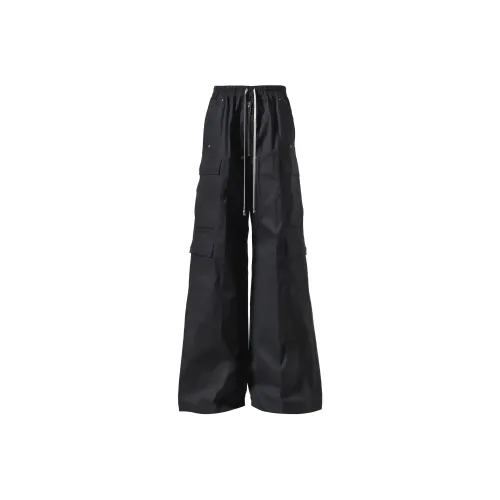 RICK OWENS Черные Женские Брюки Карго
