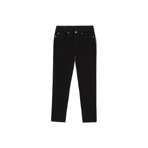 Lee Женские Джинсы Черного Цвета