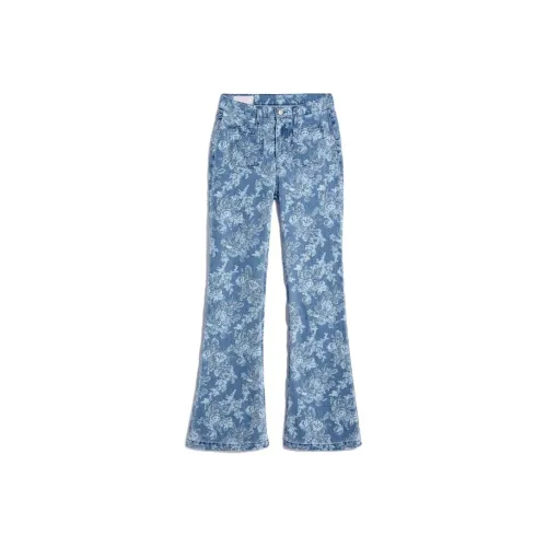 GAP Женские джинсы с синим принтом