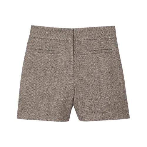 Sandro Повседневные шорты Женские Бежево-желтые