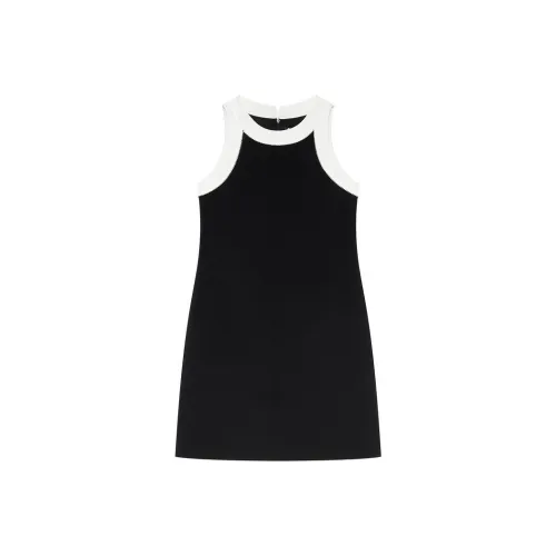 DKNY Черный и Цвет Женские Платья без рукавов