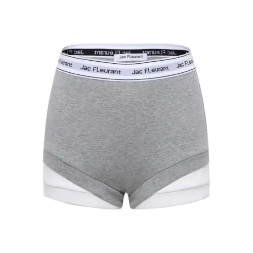 JAC FLEURANT Повседневные шорты Женские Серые