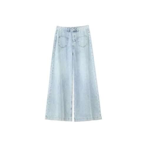 Frustration Garden Джинсы Женские Светло-Синий