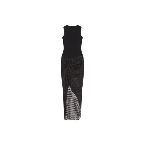 GIVENCHY SS24 Sleeveless Dress Women's Black GIVENCHY SS24 Без рукавов Платье Женское Черное