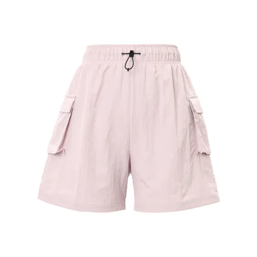 Nike Sportswear Essentials Series Повседневные шорты Женские Серый Фиолетовый