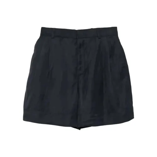 SOEUR Повседневные шорты женские Oxford синий