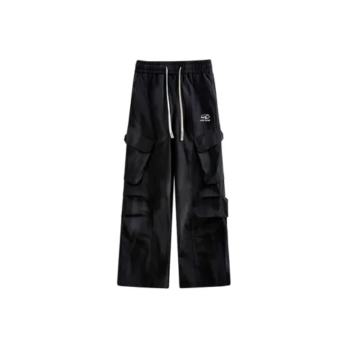 YK&YB Унисекс Повседневные Брюки