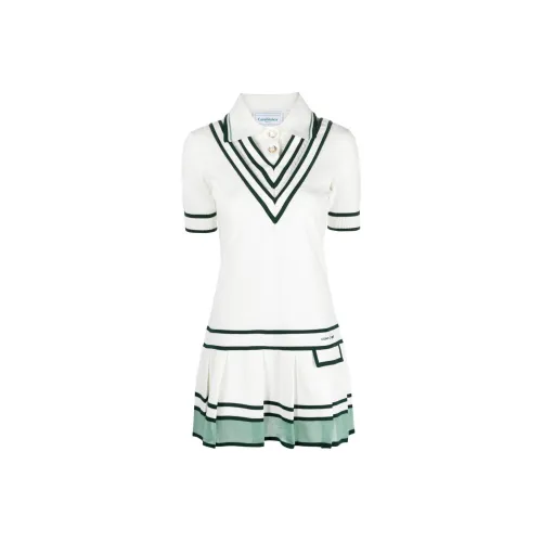 CASABLANCA Короткий рукав Платье Женское Белое