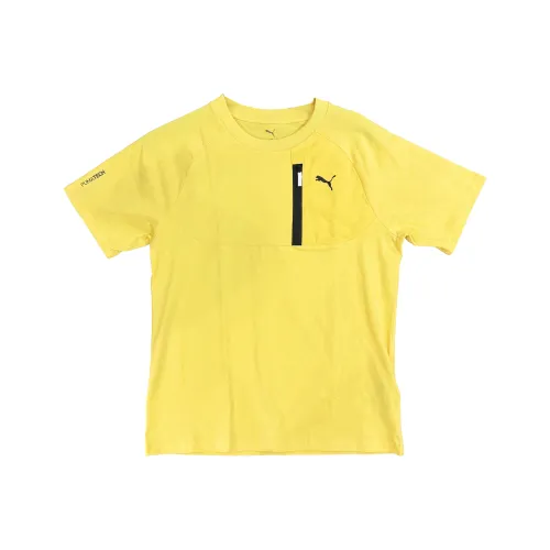 PUMA Желтые Мужские Футболки