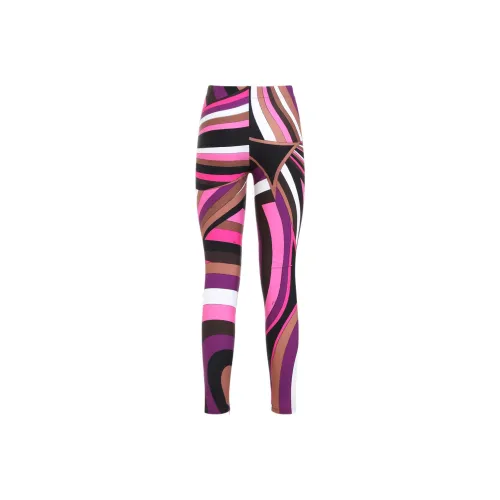 EMILIO PUCCI Многоцветные Женские Леггинсы