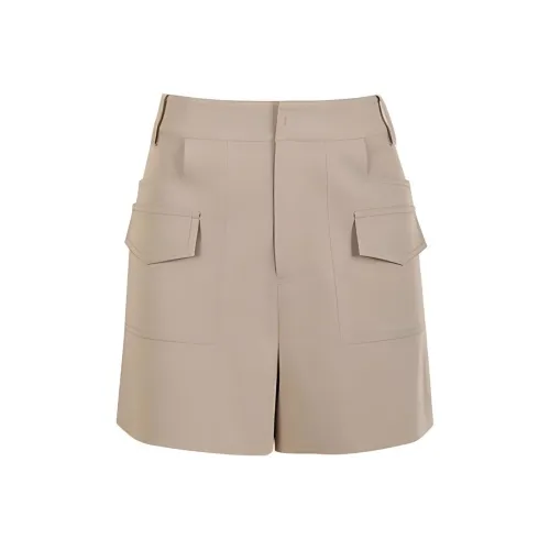 Anmani Повседневные шорты женские цвет каштаново-коричневый